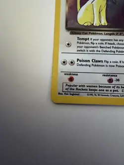 Wotc Promo Dark Persian 17/53 Holo Promo 60 HP Stage 1 Pokemon TCG English - Image 4
