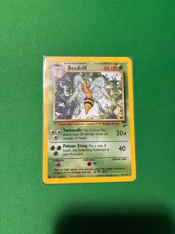 Beedrill 21/130 Rare Base Set 2 Pokemon - Image 1