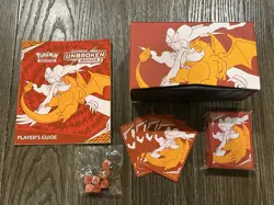 Pokemon Unbroken Bonds Elite Trainer Box ETB - Box - Dice - Sleeves - NO CARDS! - Image 1