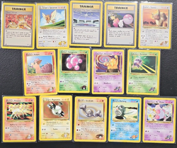 Pokemon Gym Heroes & Gym Challenge 15 Card Lot English 1999 Spearow Tauros (15) - Image 1