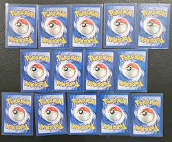 Pokemon Gym Heroes & Gym Challenge 15 Card Lot English 1999 Spearow Tauros (15) - Image 2