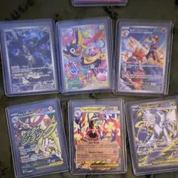Pokemon TCG 6-Card Holo Lot EX Mega M Absol M Beedrill M Eelektross + More - Image 1