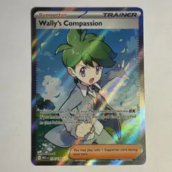 Pokemon Wally's Compassion Ultra Rare NM - Mega Evolution 176/132 - Image 1