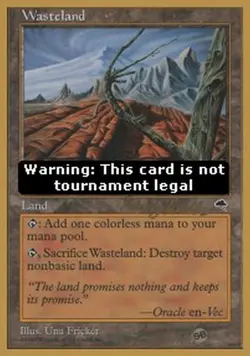 *MRM* ENG Wasteland ( Terres d�vast�es ) MTG World Championships - Image 1