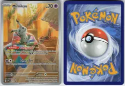 Mimikyu 075 Holo Promo Scarlet & Violet Promo Pokemon Near Mint - Image 3