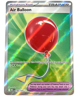 Pokemon Mega Evolution - Air Balloon - Full Art Trainer NM+/MINT - 166/132 - Image 1