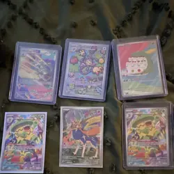 Pokemon TCG 6-Card Holo Lot Hydreigon Ambipom Gulpin Ludicolo Zacian + More - Image 1