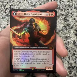 Clive, Ifrit's Dominant (Extended Art)-Final Fantasy- (FOIL)(NM) 0458 M - Image 1