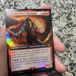 Clive, Ifrit's Dominant (Extended Art)-Final Fantasy- (FOIL)(NM) 0458 M - Image 3