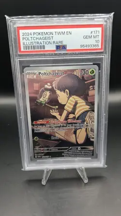 Poltchageist 171/167 — PSA 10 (GEM MINT) — Twilight Masquerade — Pokemon Card - Image 1