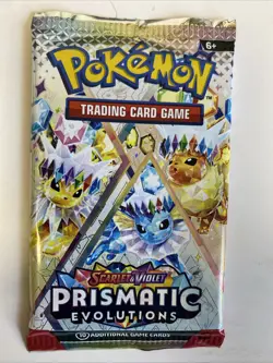 Pokemon Cards TCG Prismatic Evolutions NEW / SEALED (2 Pack Of 10 Game Cards) - Image 3