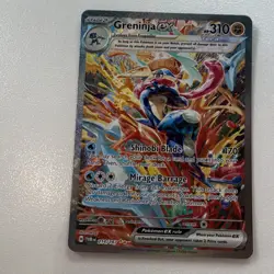 Pokemon Company Greninja ex SIR 214/167 SV06 Twilight Masquerade Holo ENG - Image 1