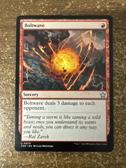 MTG *Boltwave X1* (NM) Foundations Magic the Gathering Free Shipping - Image 1