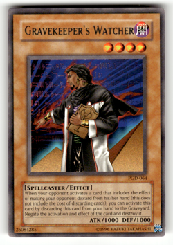 Gravekeeper's Watcher PGD-064 Unlimited Rare Pharaonic Guardian LP - Image 1