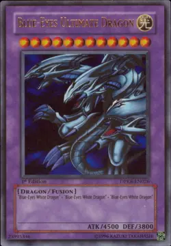 Yugioh! HP Blue-Eyes Ultimate Dragon - DPKB-EN026 - Ultra Rare - 1st Edition Hea - Image 1