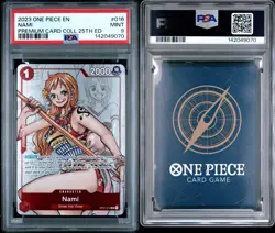 2023 ONE PIECE PREMIUM CARD COLLECTION 25TH EDITION #016 NAMI PSA 9 - Image 3