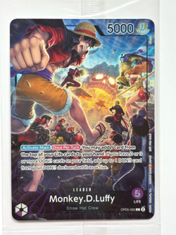 Monkey.D.Luffy [PSA Promo] OP05-060 English One Piece Card - Image 1