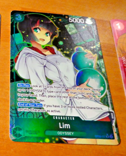 ONE PIECE ENGLISH CARD HOLO GAME CARTE LIM OP09-037 ALT EN MINT - Image 1