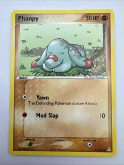 Phanpy - 75/110 - Common EX Holon Phantoms Pokemon Card NM/lp - Image 1