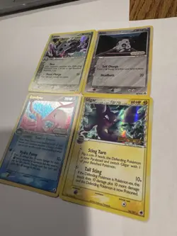 Pokemon TCG Vintage Holo Delta Species 4 Card Lot - Lairon Aron Gorebyss Gligar - Image 3