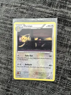 PERSIAN 62/98 REVERSE HOLO Ancient Origins Pokemon Card NEAR MINT - Image 1