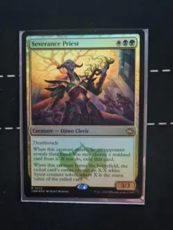 Severance Priest -Tarkir: Dragonstorm- (TDM) FOIL- Near Mint- MTG - Image 1
