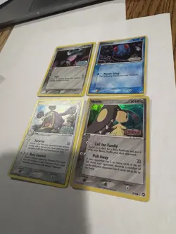 Pokemon TCG EX Era Reverse Holo 4 Card Lot - Aron Tentacool Loudred keepers - Image 3