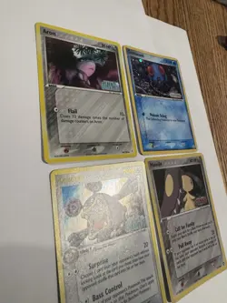 Pokemon TCG EX Era Reverse Holo 4 Card Lot - Aron Tentacool Loudred keepers - Image 5