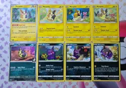 Pokemon Card Morpeko Bundle 035/072 036/072 Shining Fates Destined Rivals - Image 1