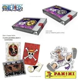 One Piece TREASURE BOX Official Card Collection PANINI Sealed - Image 3