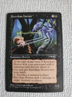 Krovikan Horror Alliances LP Lightly Played MTG - Image 1