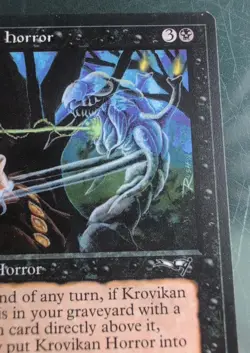 MTG Krovikan Horror | Alliances | NM | Rare Black Creature | - Image 3