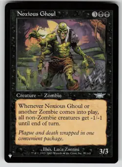 Noxious Ghoul Uncommon The List Reprints 77/145 MTG Near Mint 2020 - Image 1