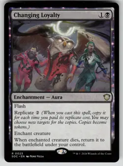 Changing Loyalty Rare Commander: Secrets of Strixhaven 23 MTG Near Mint 2026 - Image 1