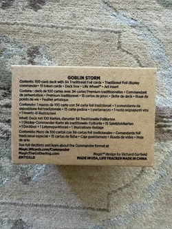 Secret Lair Commander Deck: Goblin Storm FAST SHIPPING - Image 3