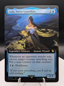 Lulu, Stern Guardian (Extended) FOIL: Final Fantasy MTG (NM) - Image 1