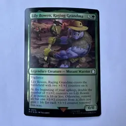 Lily Bowen, Raging Grandma 79 NM Foil R Universes Beyond: Fallout MTG - Image 1