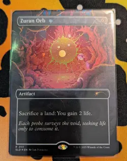 MTG Zuran Orb (2111/3248) Secret Lair Drop Series NM FOIL- Galaxy - Image 1