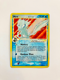 2006 Mew (Delta Species) 101/101 Dragon Frontiers Holo Pokemon Card - MP BIN - Image 1