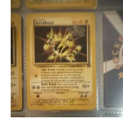 Nintendo Pokemon TCG Base Set 1st Edition Electabuzz 20/102 English 1999 - Image 1