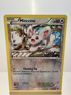 Minccino 86/124 Common Fates Collide Pokemon Near Mint - Image 1