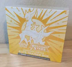 Brilliant Stars Pokemon Center ETB Sword & Shield Elite Trainer Box Sealed - Image 1