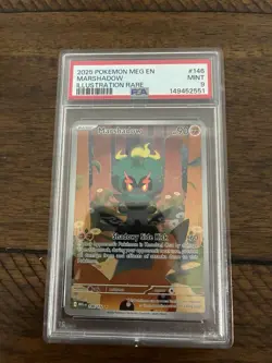 Pokemon - Marshadow ME01 Mega Evolution 146/132 Illustration Rare Holo - PSA 9 - Image 1