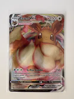 Eevee VMAX SWSH087 - Full Art Promo - Holo Pokemon Card - Near Mint (NM) - Image 2