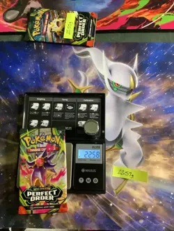 HEAVY! 🔥lot 5 Packs Pokemon TCG Perfect Order Booster Pack Factory Sealed ✅ - Image 4