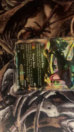 Rayquaza EX 85/124 Dragons Exalted Ultra Rare Pokemon - Image 3
