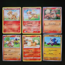 Pokemon Growlithe x18 Card Lot Bundle - Image 1
