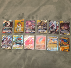 Pokemon TCG Card Lot Of 12 Cards Alt Art Alolan Gengar And Minikyu GX Tag Team - Image 1