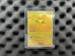 Pokemon TCG Chaos Rising Mega Greninja Ex Mega Hyper Rare 122/086 English GOLD - Image 1