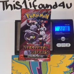 22.38/39g Pokemon TCG: Destined Rivals - English Booster Pack SEALED - Image 3